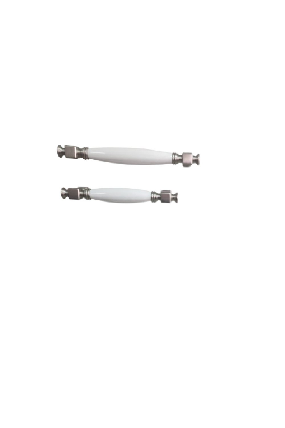 Mobilya Kulpu Z310 Gümüş Köşe Beyaz 128 mm
