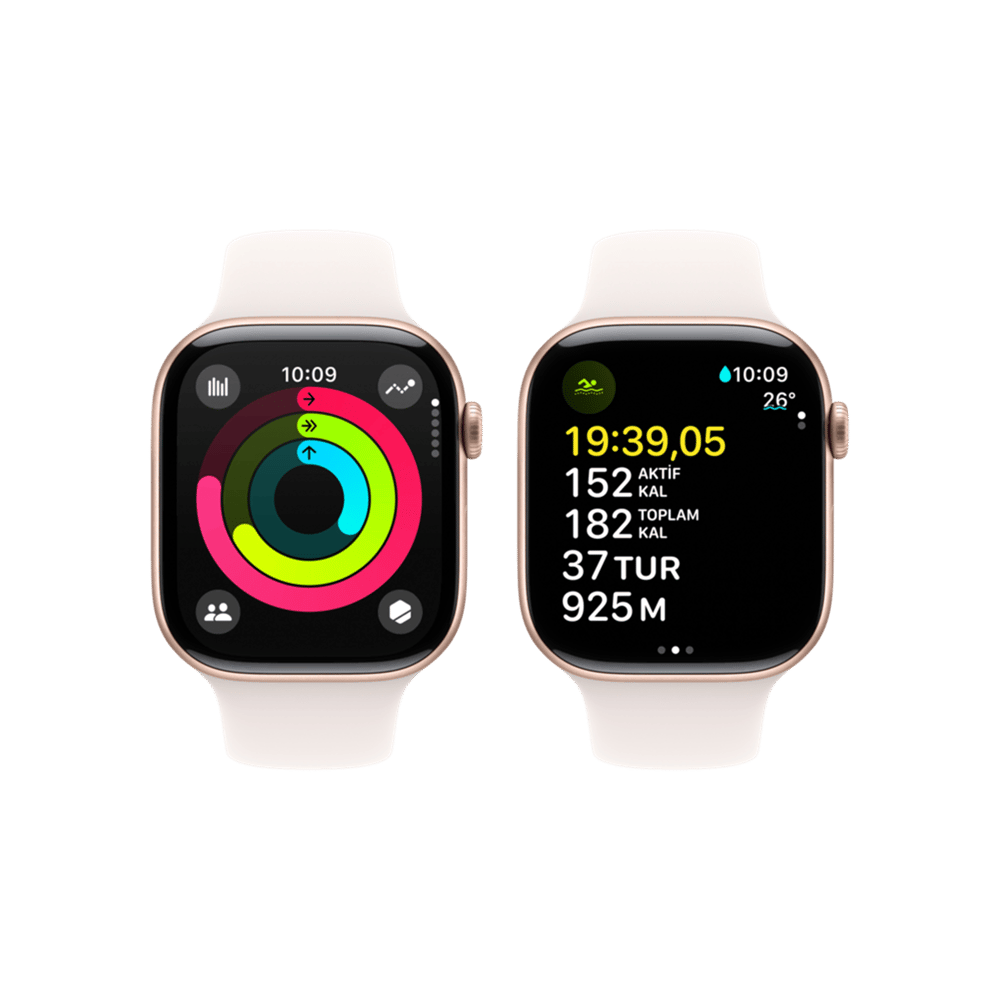 Apple Watch 10 GPS 42mm Altın S. SB-S/M Akıllı Saat