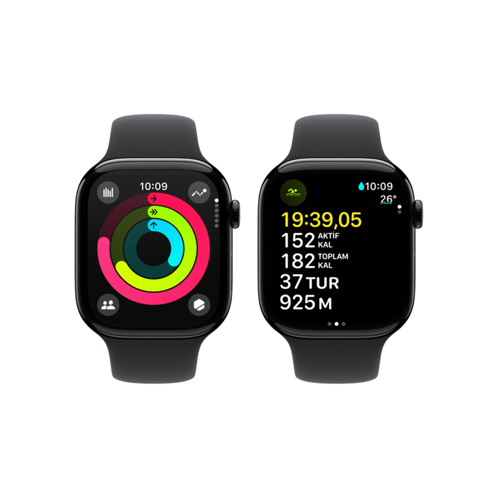 Apple Watch 10 GPS 42mm Siyah SB-M/L Akıllı Saat