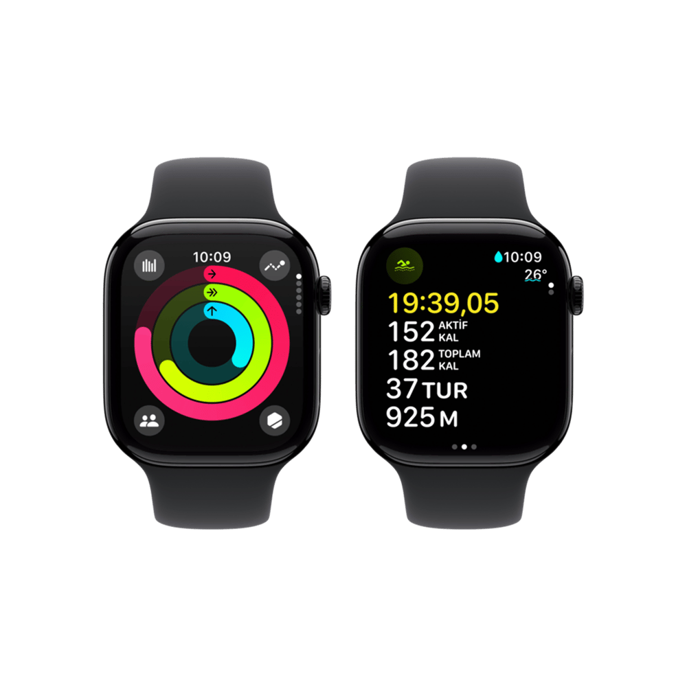 Apple Watch 10 GPS 46mm Siyah SB-M/L Akıllı Saat