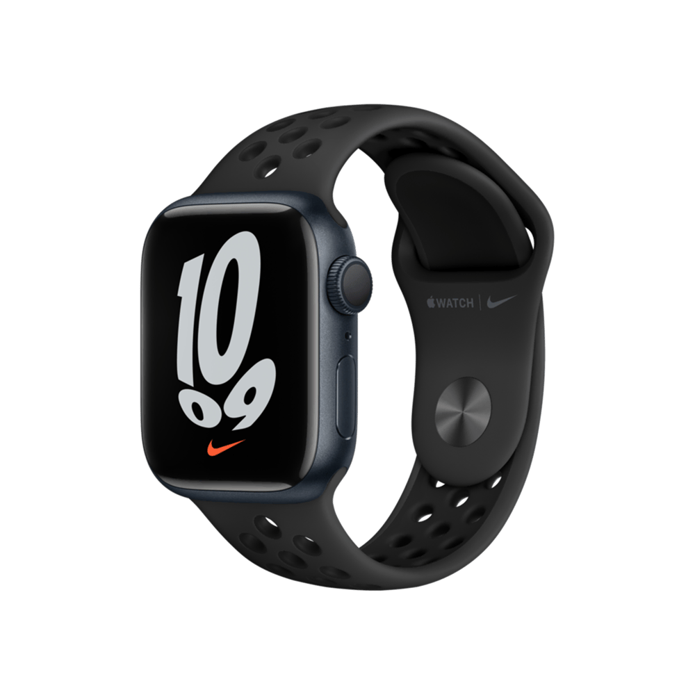 Apple Watch Nike S7, 41mm Gece Yarısı Giyilebilir Teknoloji