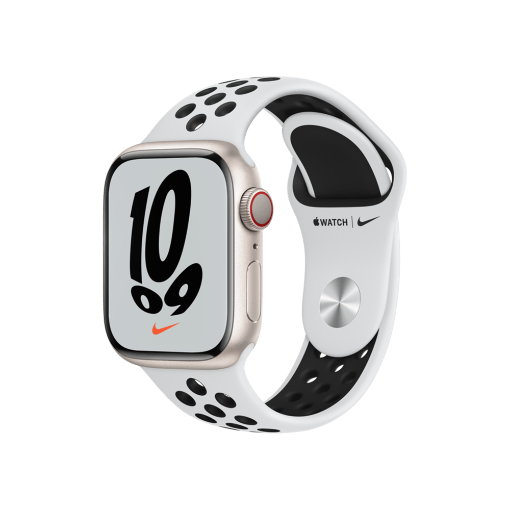 Apple Watch Nike S7 Cellular 41mm Beyaz Giyilebilir Teknoloji