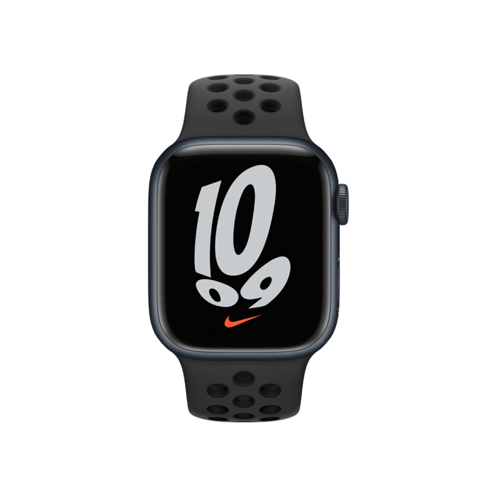 Apple Watch Nike S7 Cellular 41mm Siyah Giyilebilir Teknoloji