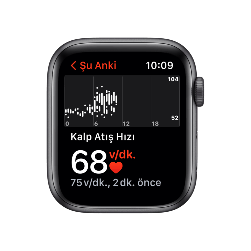 Apple Watch Nike SE GPS 44mm Uzay Grisi Giyilebilir Teknoloji
