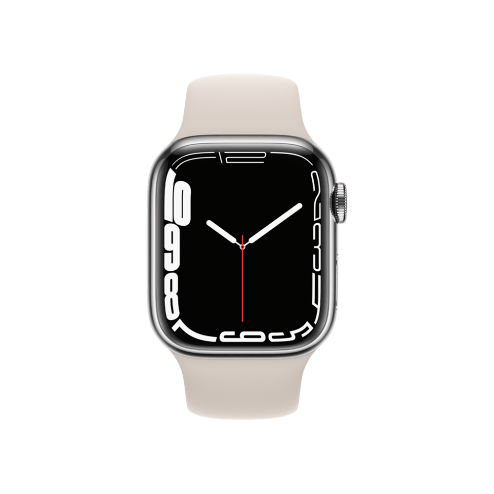 Apple Watch S7 Cellular 41mm Gümüş-Beyaz Giyilebilir Teknoloji