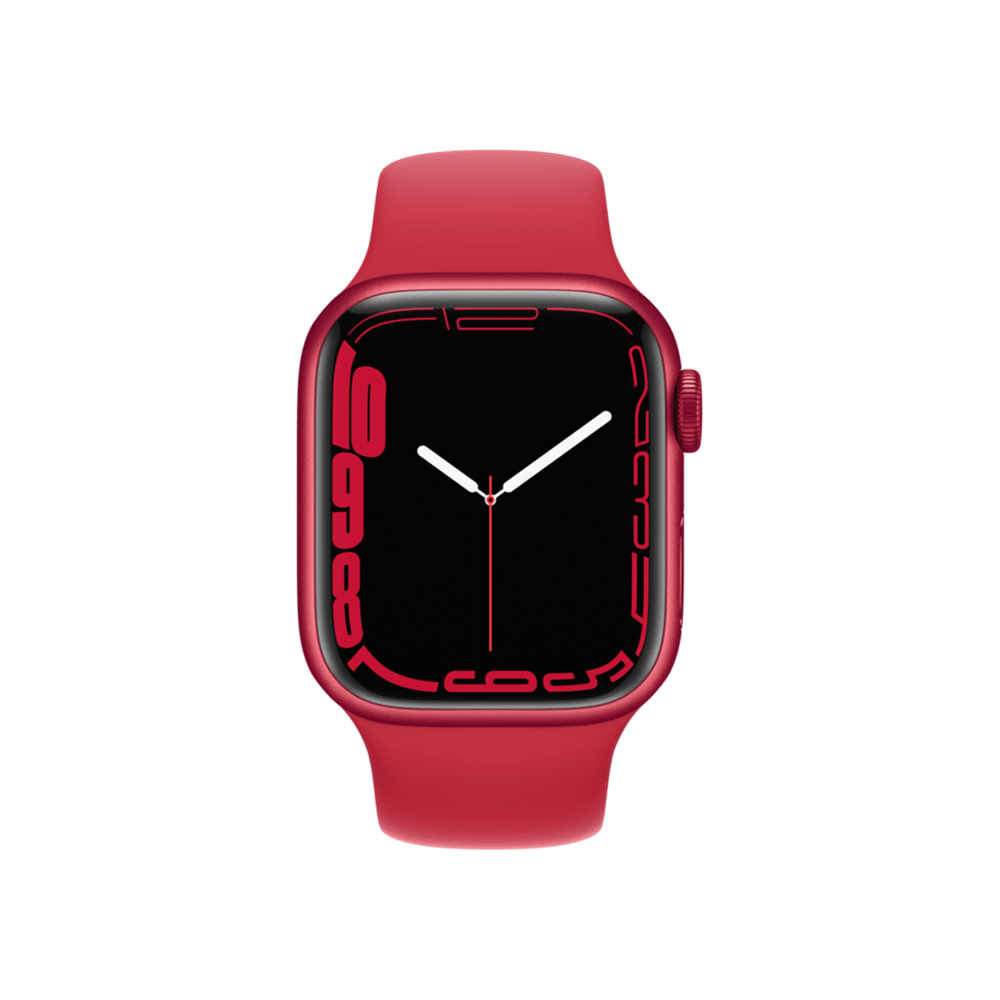 Apple Watch S7 Cellular 41mm Kırmızı Giyilebilir Teknoloji