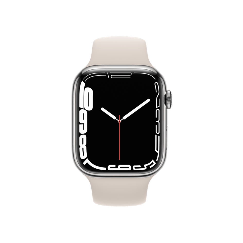 Apple Watch S7 Cellular 45mm Gümüş-Beyaz Giyilebilir Teknoloji