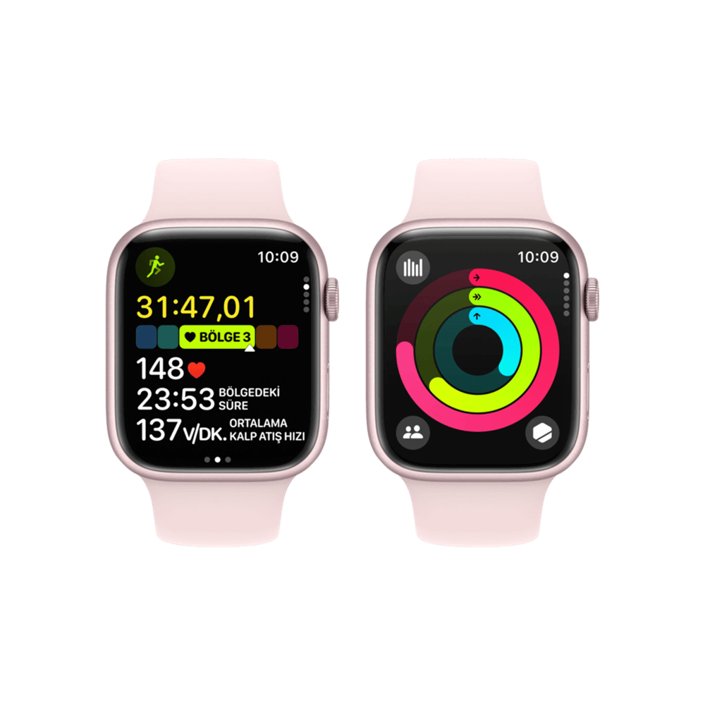 Apple Watch S9 45mm Pembe SB - S/M Akıllı Saat