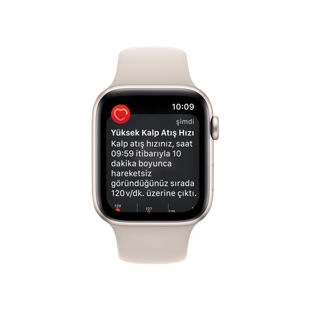 Apple Watch SE 2. Nesil, 44mm Yıldız Işığı Akıllı Saat