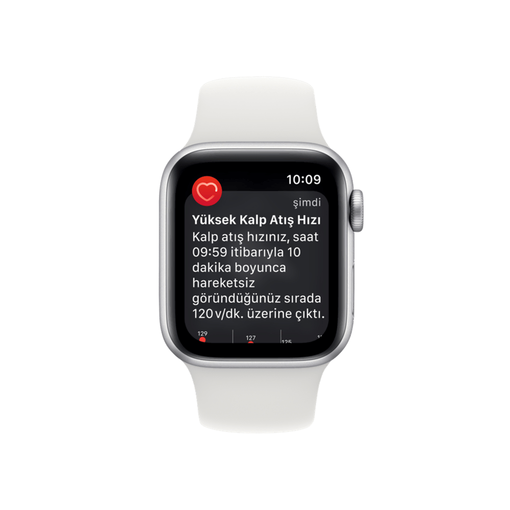 Apple Watch SE 2. Nesil, 40mm Gümüş Akıllı Saat