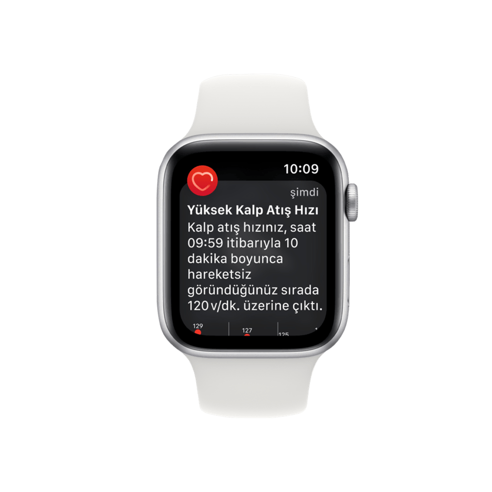 Apple Watch SE 2. Nesil, 44mm Gümüş Akıllı Saat