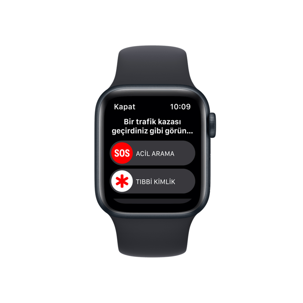 Apple Watch SE 2. Nesil, 40mm Gece Yarısı Akıllı Saat