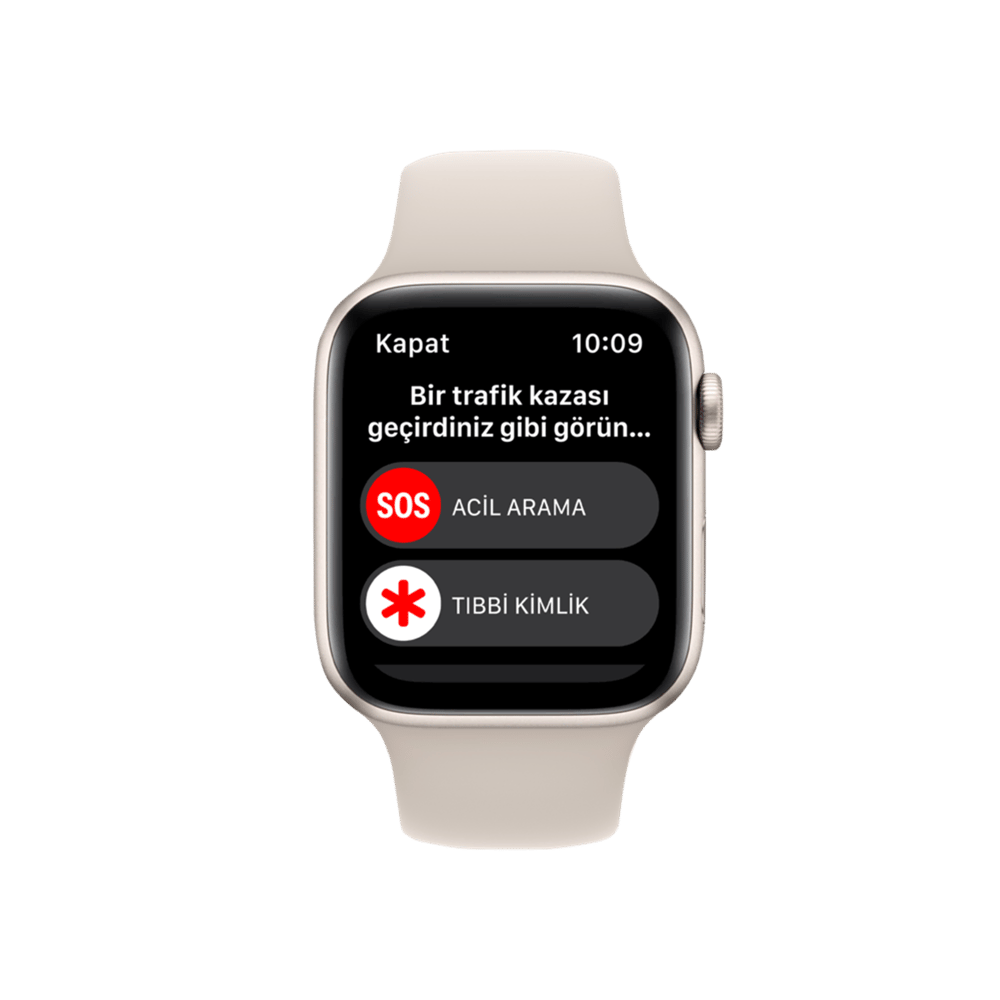 Apple Watch SE 2. Nesil, 44mm Yıldız Işığı Akıllı Saat