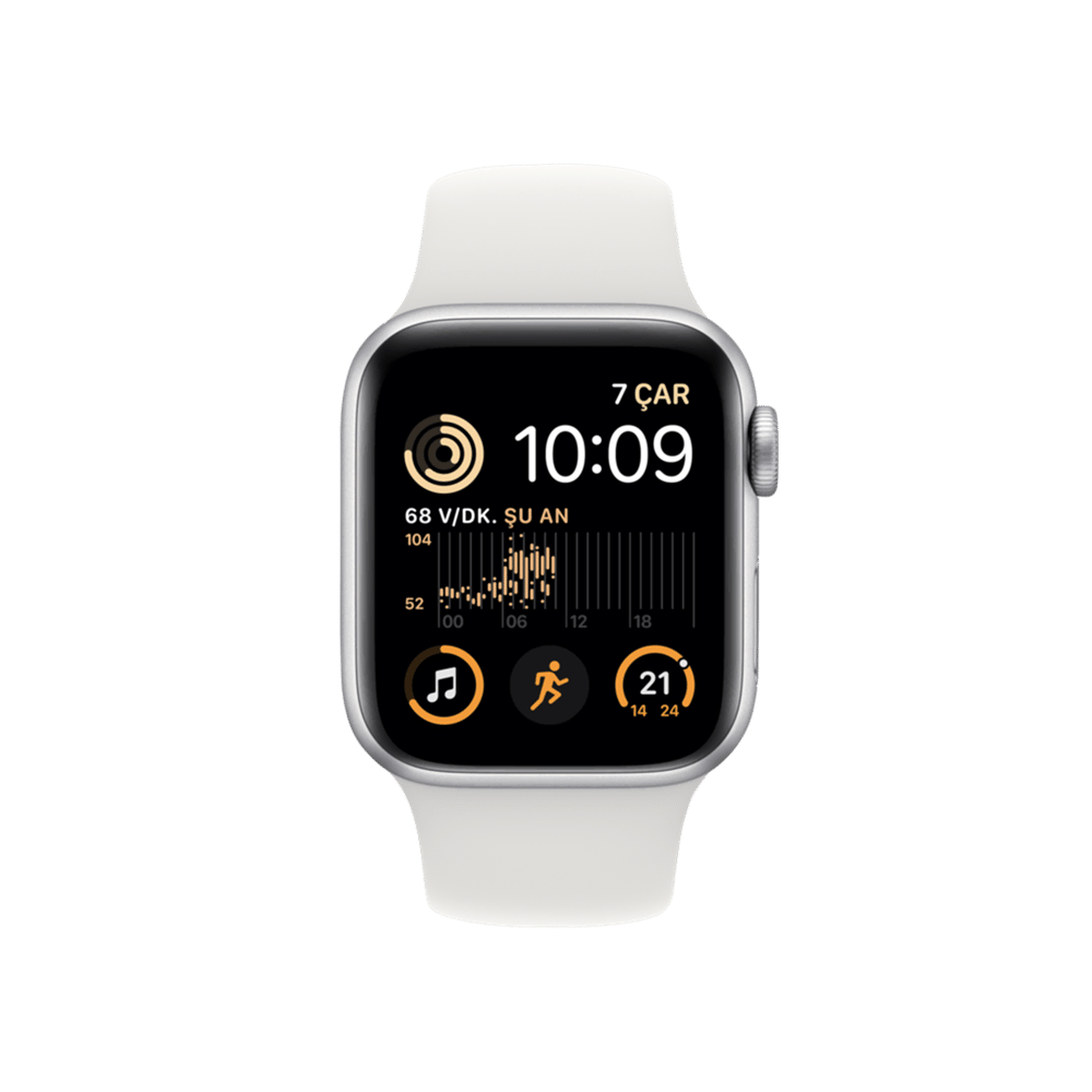 Apple Watch SE 2. Nesil, 40mm Gümüş Akıllı Saat