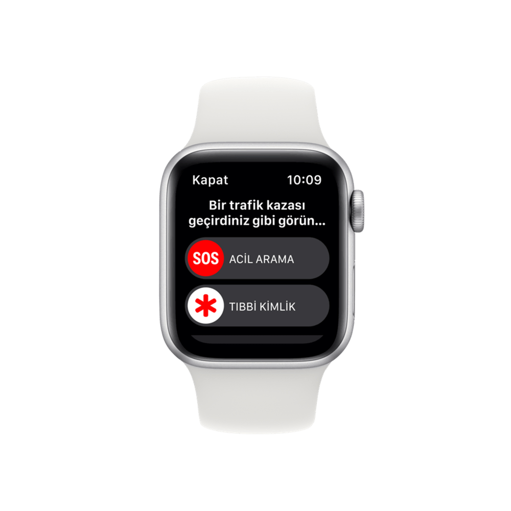 Apple Watch SE 2. Nesil, 40mm Gümüş Akıllı Saat