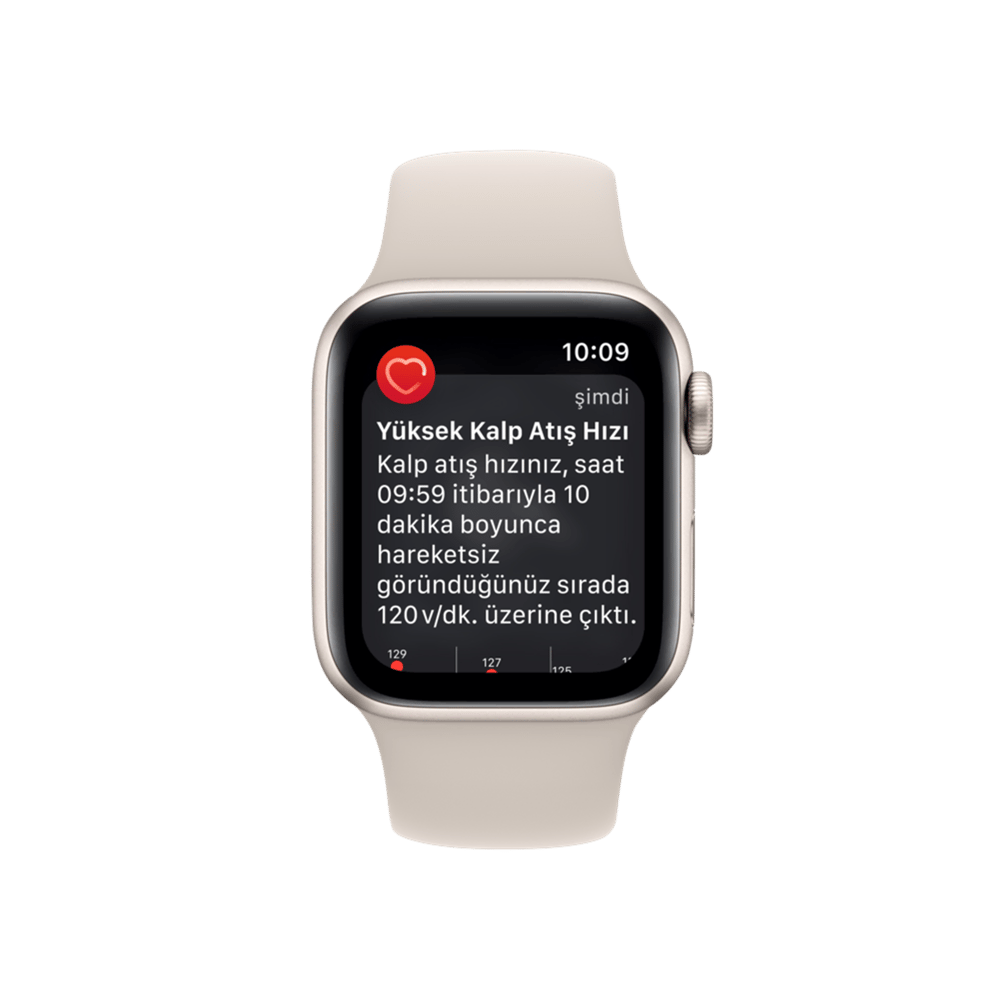 Apple Watch SE, 40mm Yıldız Işığı Yeni Akıllı Saat