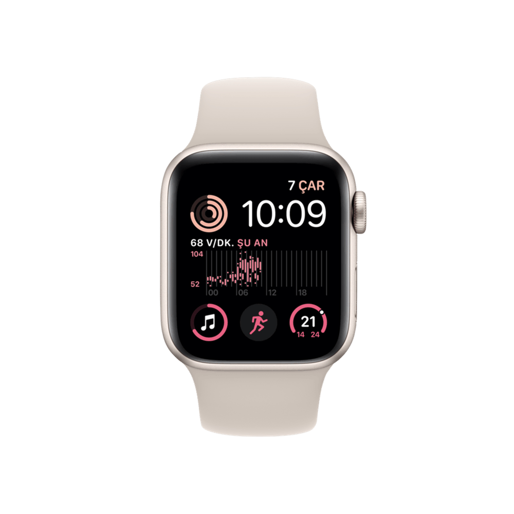 Apple Watch SE, 40mm Yıldız Işığı Yeni Akıllı Saat