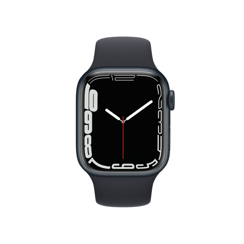 Apple Watch Series 7, 41mm Gece Yarısı Giyilebilir Teknoloji