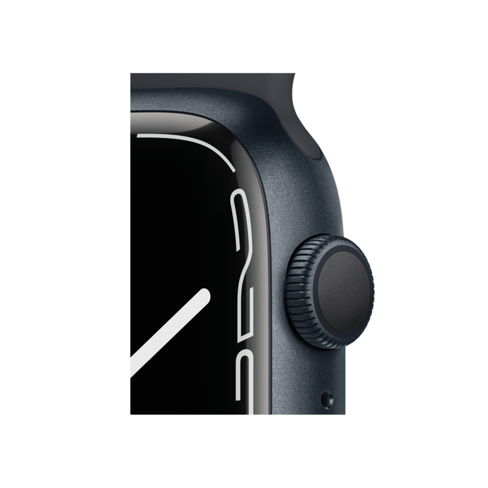 Apple Watch Series 7, 45mm Gece Yarısı Giyilebilir Teknoloji