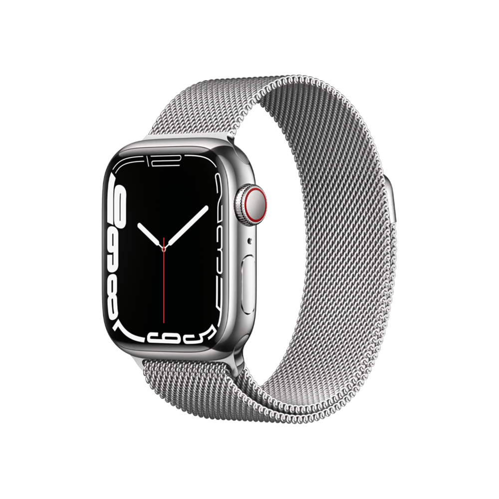 Apple Watch Series 7 Cellular 41mm Gümüş Giyilebilir Teknoloji