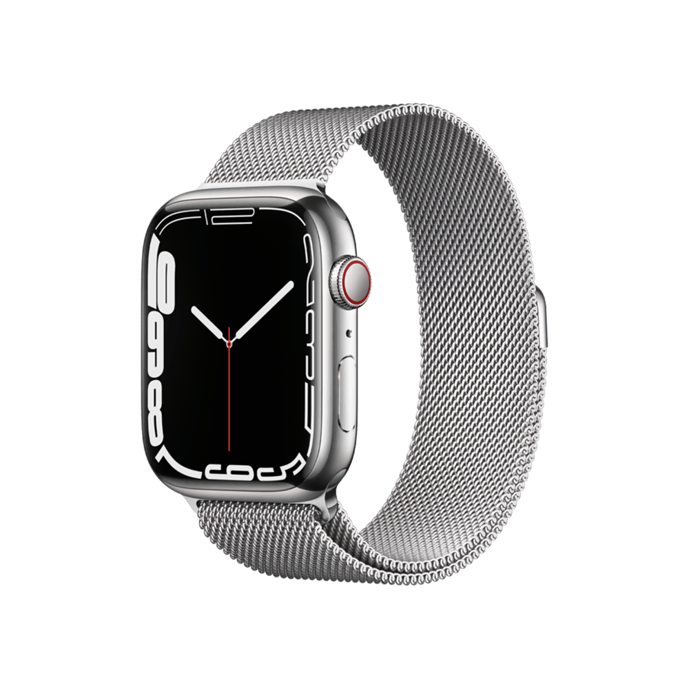 Apple Watch Series 7 Cellular 45mm Gümüş Giyilebilir Teknoloji