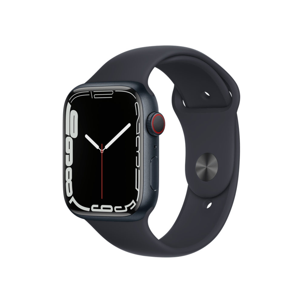 Apple Watch Series 7 Cellular 45mm Siyah Giyilebilir Teknoloji