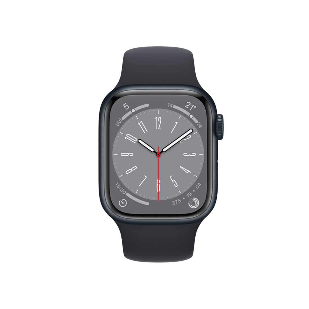 Apple Watch Series 8, 41mm Gece Yarısı Akıllı Saat