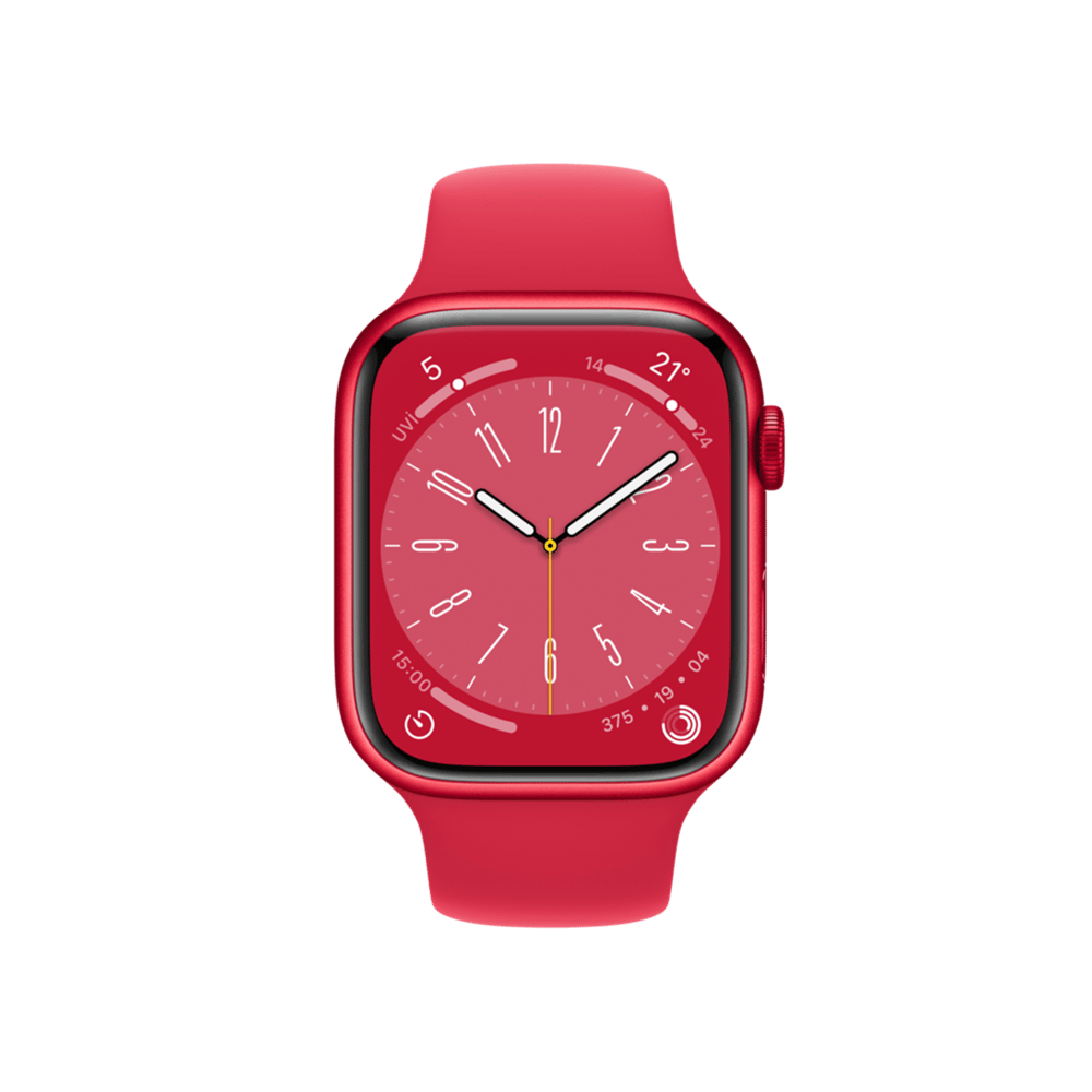 Apple Watch Series 8, 45mm Kırmızı Akıllı Saat