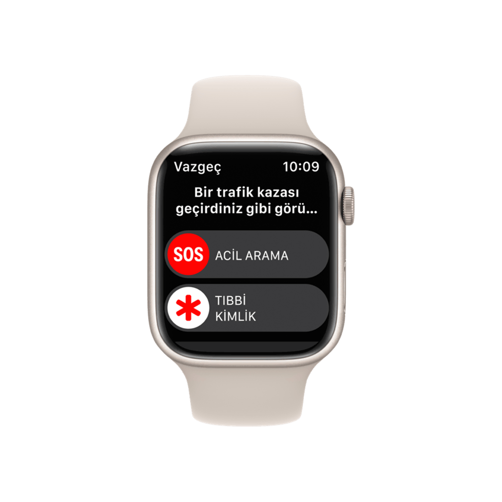 Apple Watch Series 8, 45mm Yıldız Işığı Akıllı Saat