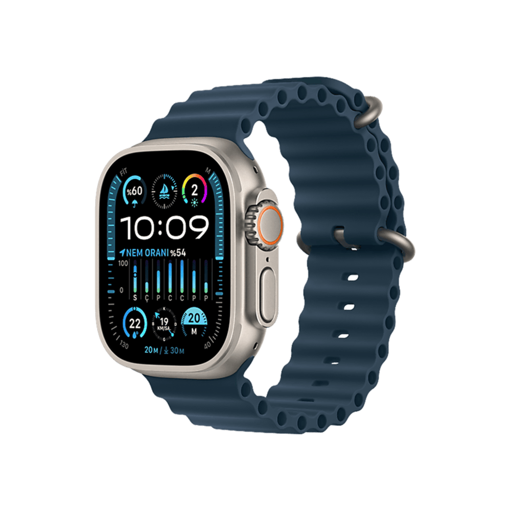 Apple Watch Ultra 2, 49mm Okyanus Mavisi Akıllı Saat
