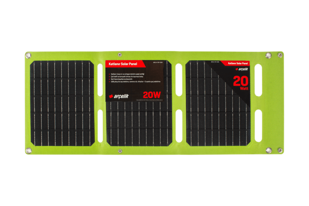 ARCLK-FSP-20W Taşınabilir Güneş Paneli