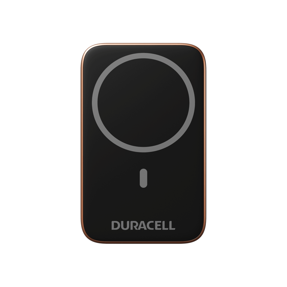 DURACELL 5000 PBANK MAGSAFE 12W BLACK Powerbank