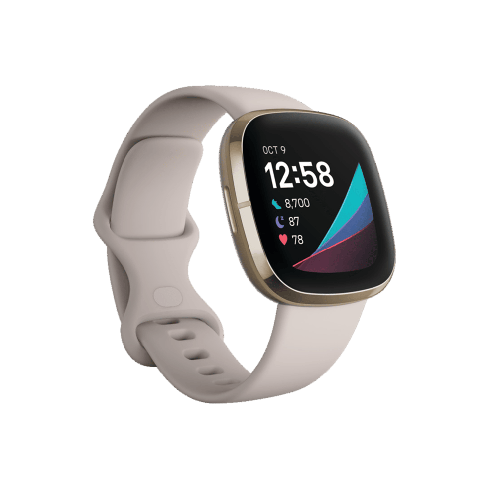 FITBIT Sense - Ay Beyazı/Altın Giyilebilir Teknoloji