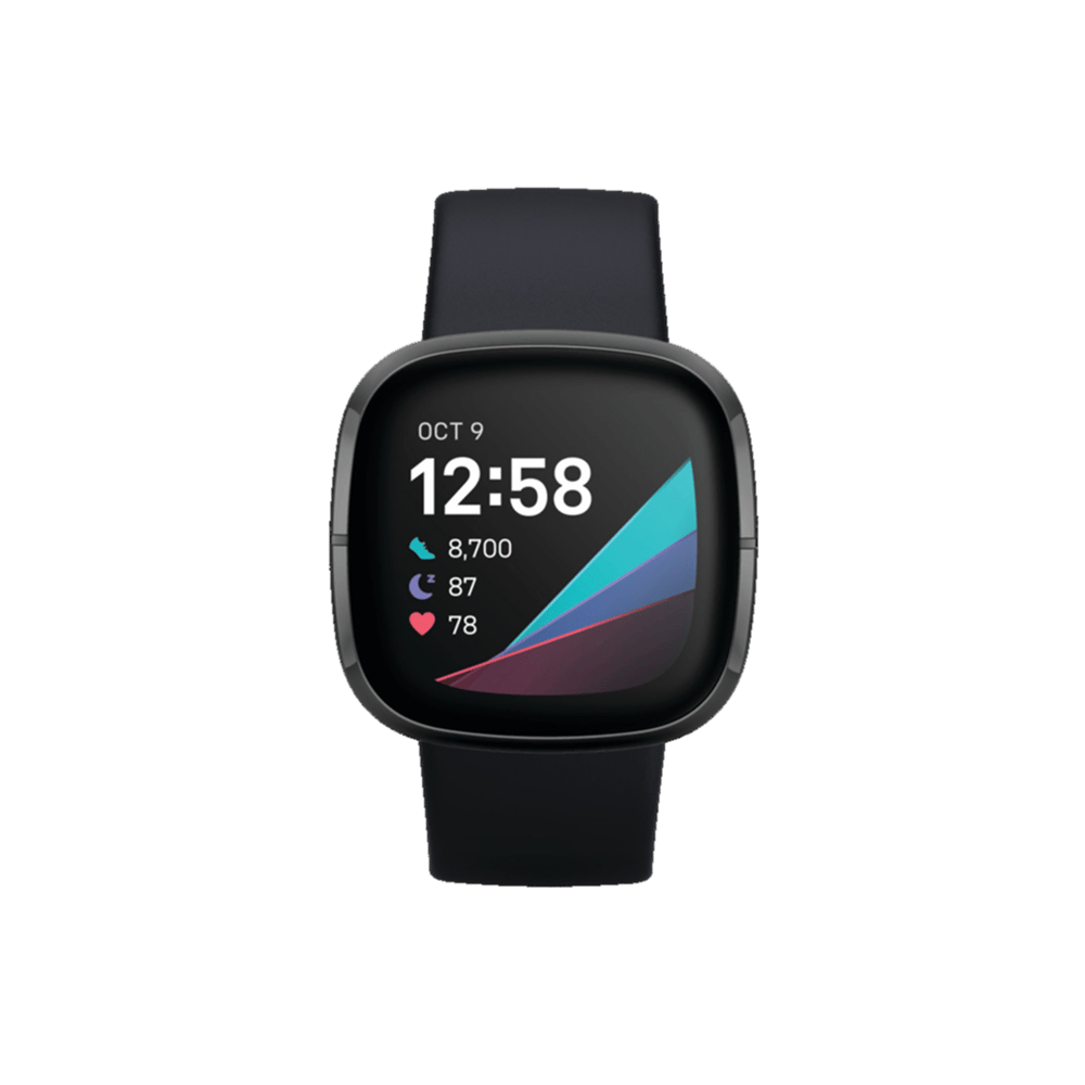 FITBIT Sense - Karbon Siyah Giyilebilir Teknoloji