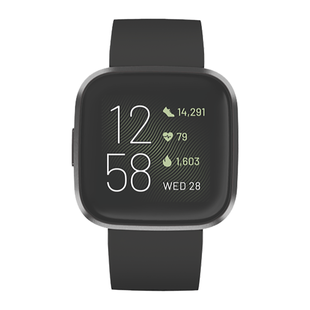 FITBIT VERSA 2 Black/Carbon Giyilebilir Teknoloji