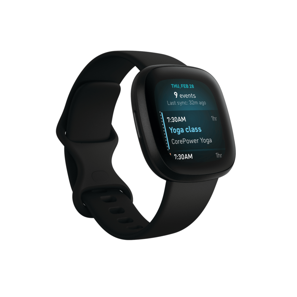 FITBIT Versa 3 - Siyah Giyilebilir Teknoloji
