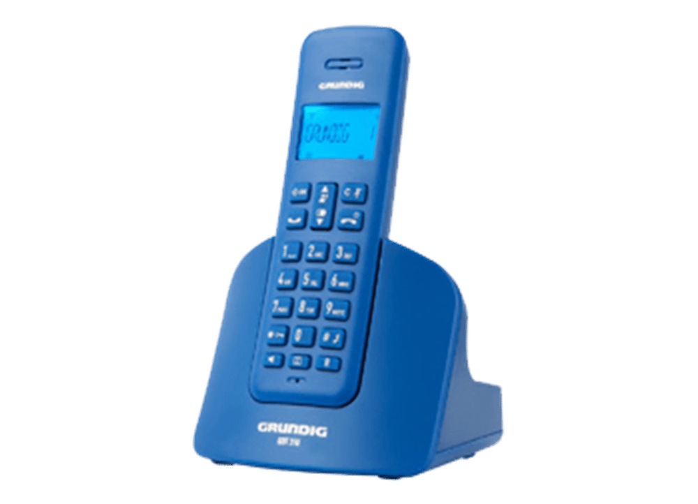 GRUNDIG GDT 310 Mavi Telsiz Telefon