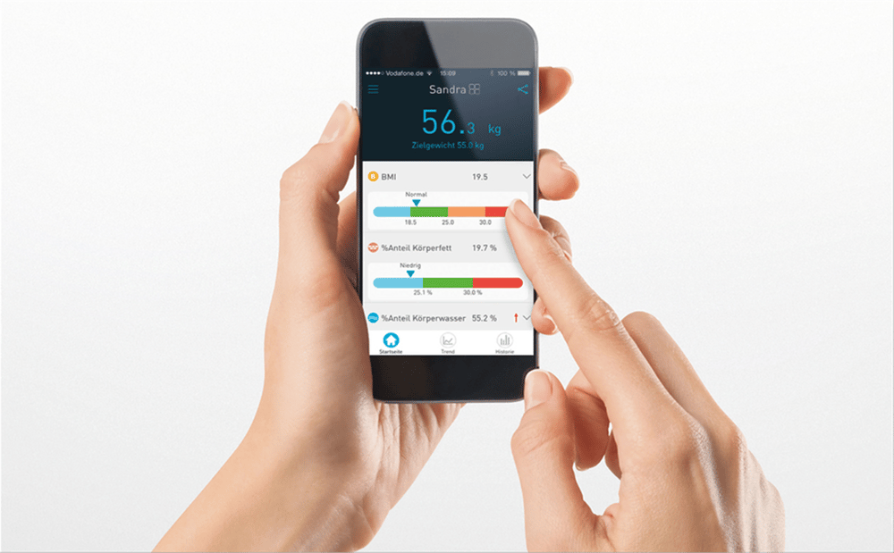 GRUNDIG PS 6610 Sensimeter Bluetooth Tartı Baskül