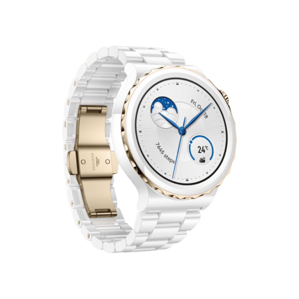 Huawei Watch GT3 Pro 43mm Seramik Beyaz Giyilebilir Teknoloji