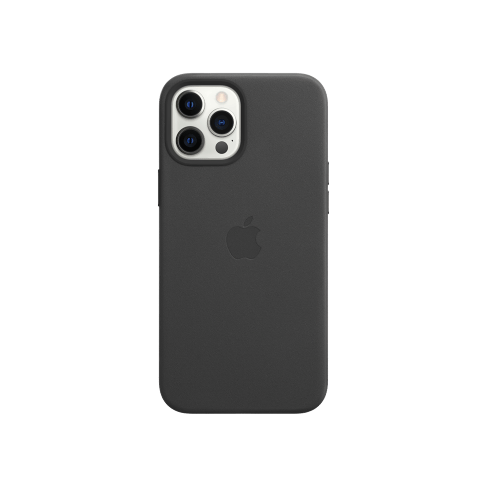 iPhone 12 Pro Max Deri Kılıf Siyah Cep Telefonu Aksesuarları
