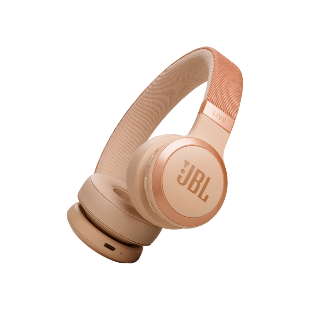 JBL Live 670 BT,Wireless Kulaklık,OE BEJ Kulaklık