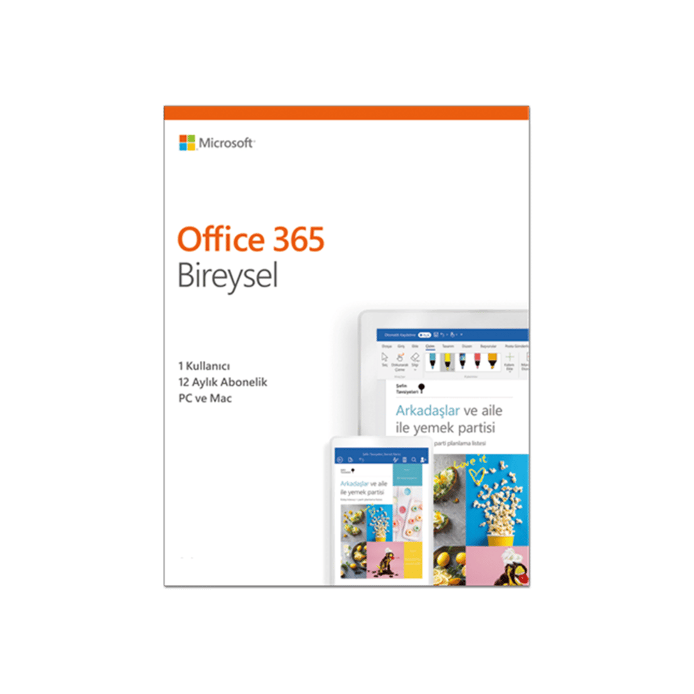 Microsoft 365 Bireysel Türkçe Yeni Çevre Birimleri