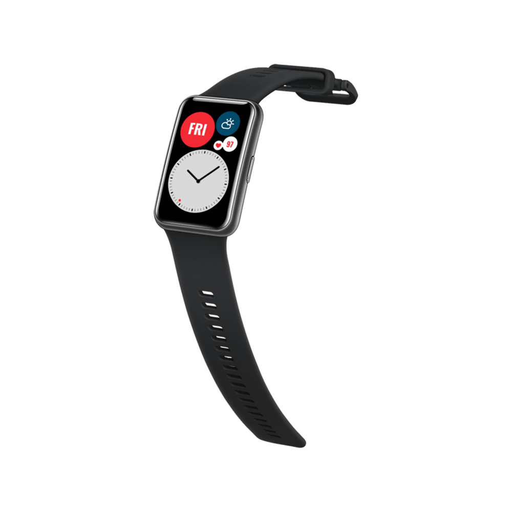 New Huawei Watch Fit STIA-B09 Black Giyilebilir Teknoloji
