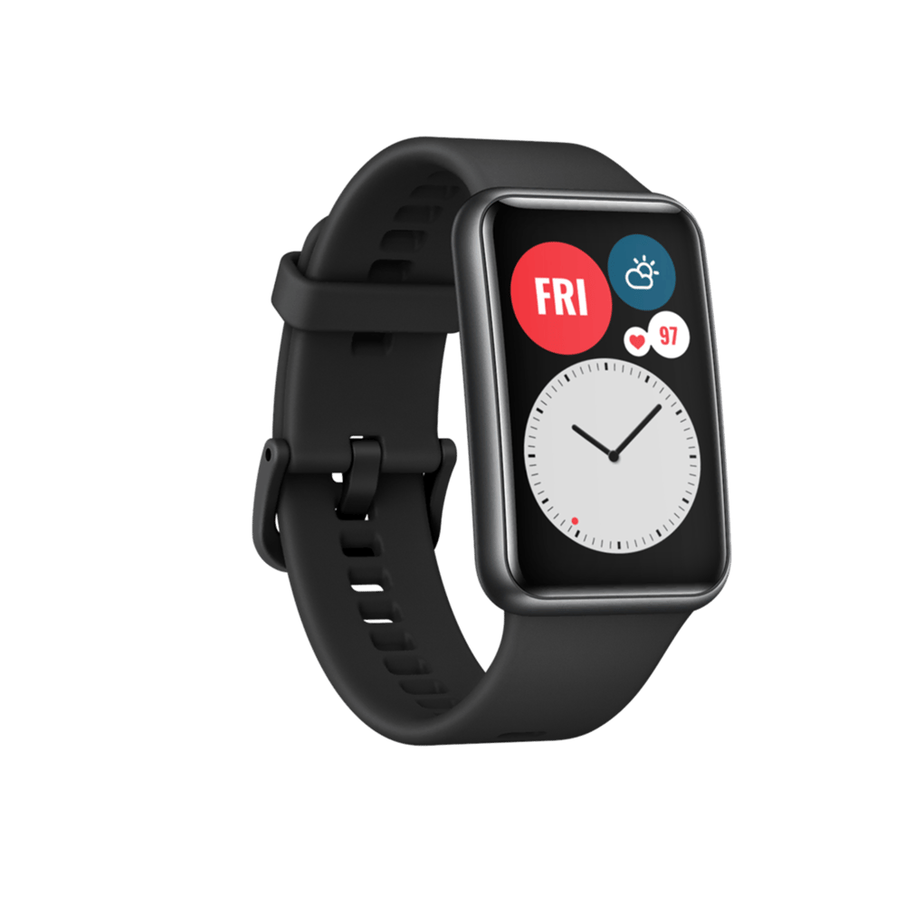 New Huawei Watch Fit STIA-B09 Black Giyilebilir Teknoloji
