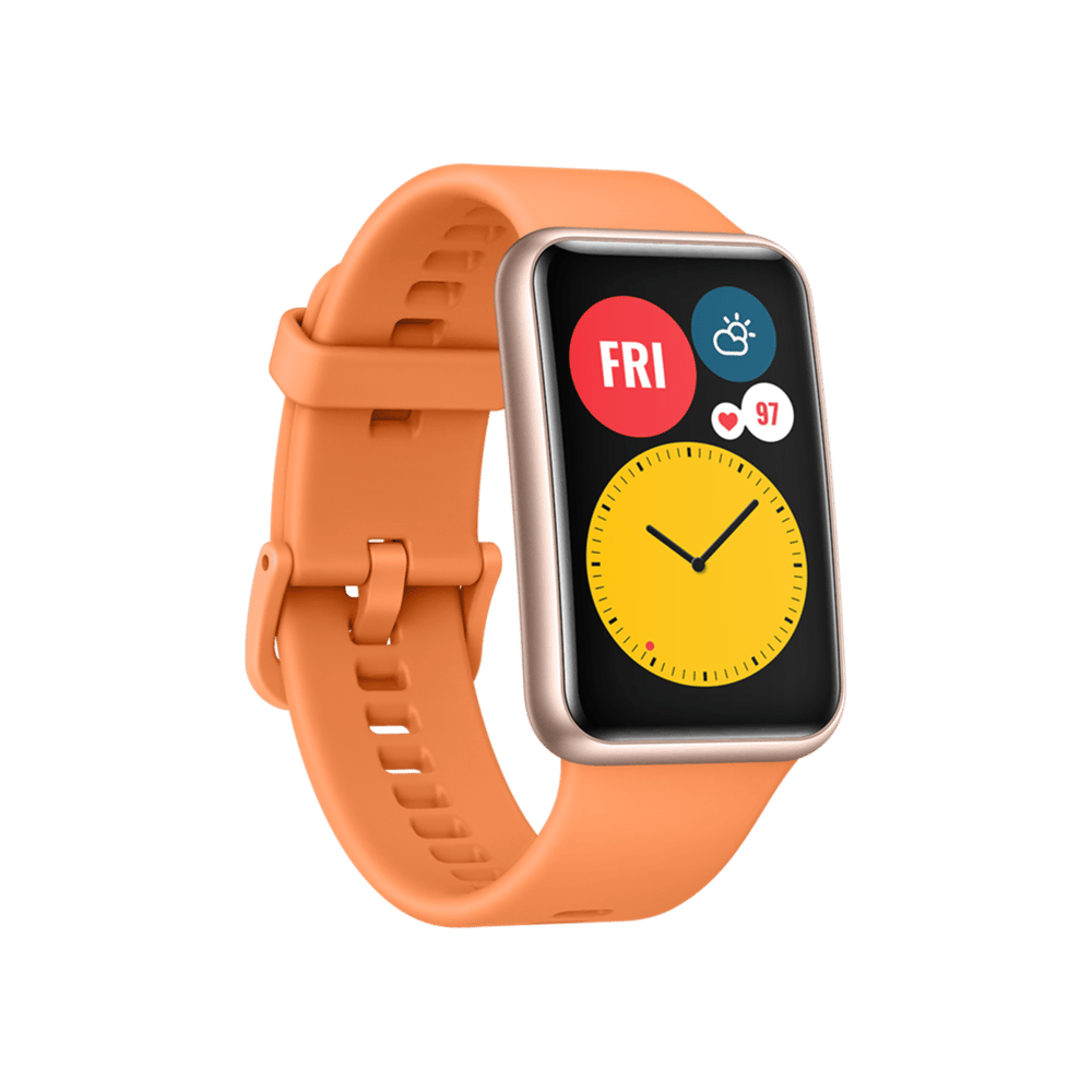 New Huawei Watch Fit Stia-B09 Orange Giyilebilir Teknoloji