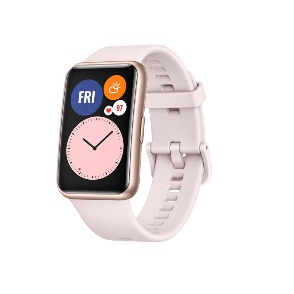 New Huawei Watch Fit STIA-B09 Pink Giyilebilir Teknoloji