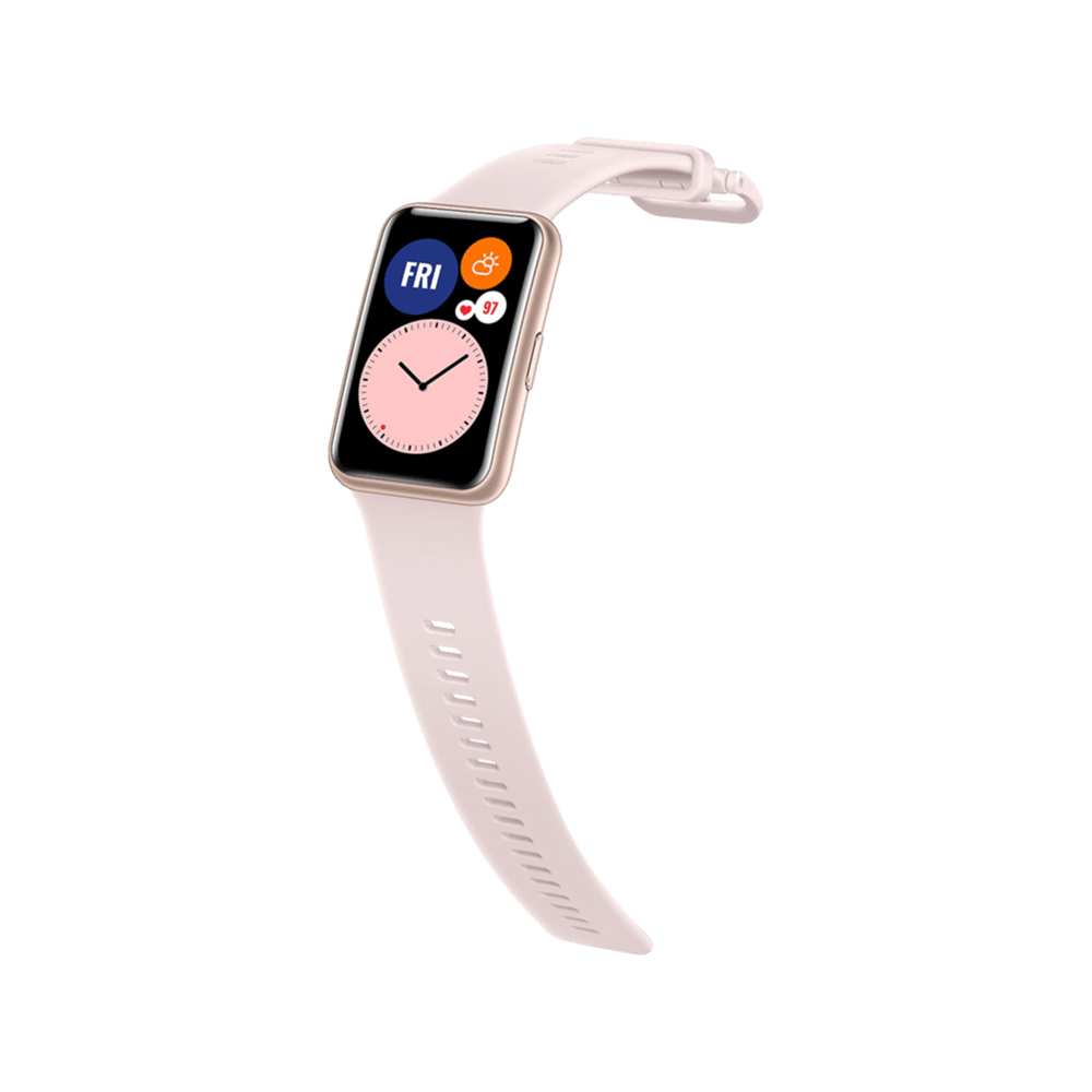 New Huawei Watch Fit STIA-B09 Pink Giyilebilir Teknoloji