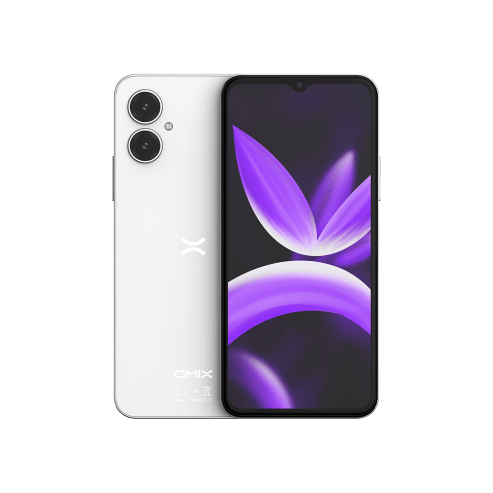 OMIX X5 4/128GB Beyaz Android Telefon Modelleri