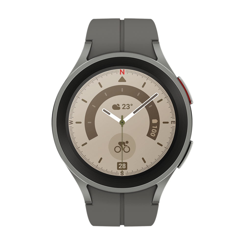 Samsung Galaxy Watch5 Pro Gri Titanyum Akıllı Saat