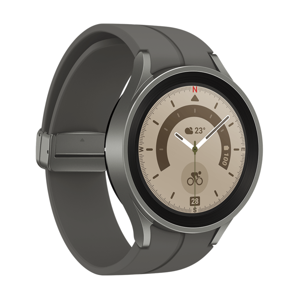 Samsung Galaxy Watch5 Pro Gri Titanyum Akıllı Saat
